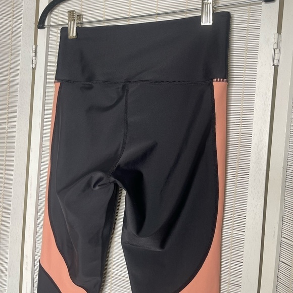 P.E Nation The Chase Leggings Black Pink White Logo Size S - Picture 5 of 8